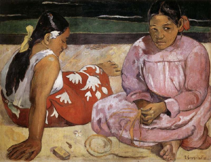 Paul Gauguin Women of Tahiti Spain oil painting art